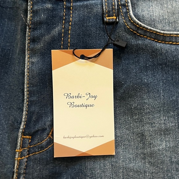 FINAL PRICE NWT Distressed Denim Shorts - Picture 3 of 4